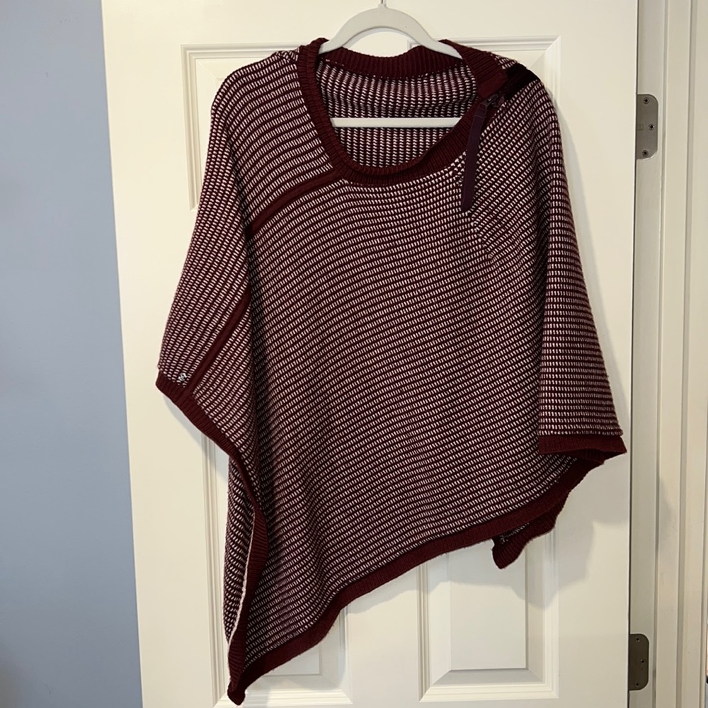 Lululemon sweater poncho